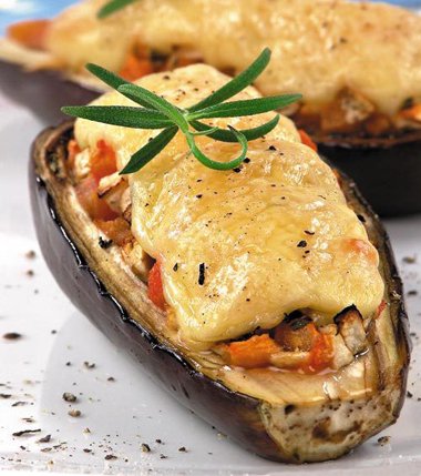 Баклажаны фаршированные овощами