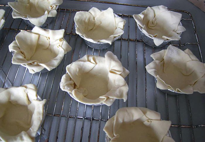 Клубничные тарталетки