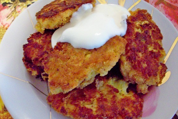 Кукурузные котлетки
