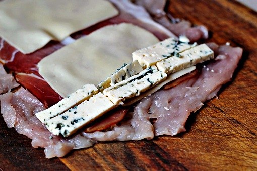 Куриные рулетики