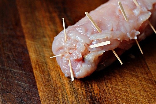 Куриные рулетики