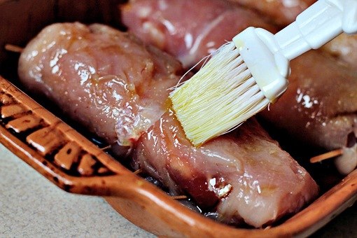 Куриные рулетики
