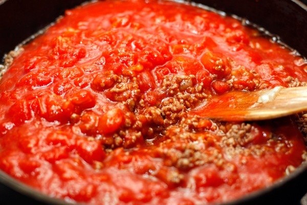 Мясная лазанья