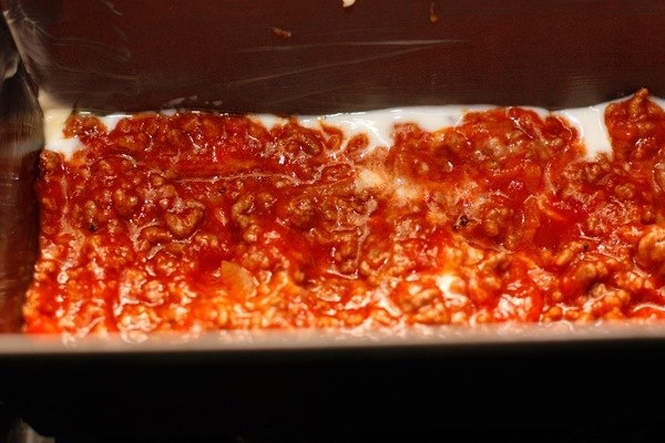 Мясная лазанья