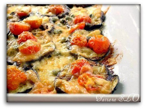 БАКЛАЖАНЫ С СЫРНОЙ КОРОЧКОЙ