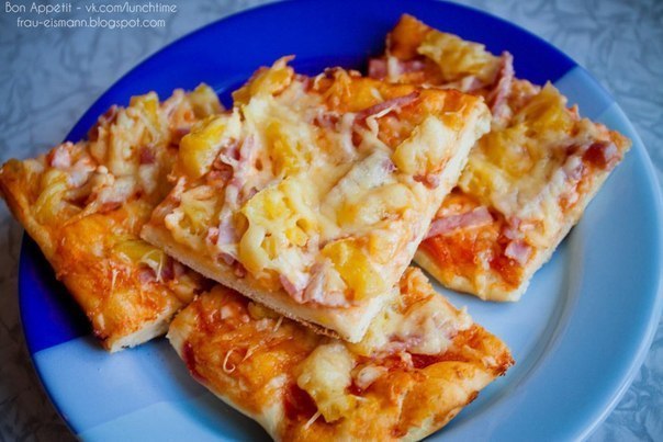 Hawaiian pizza (Гавайская пицца)