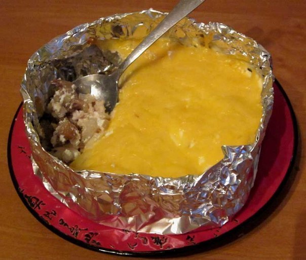 Жульен с курицей и грибами