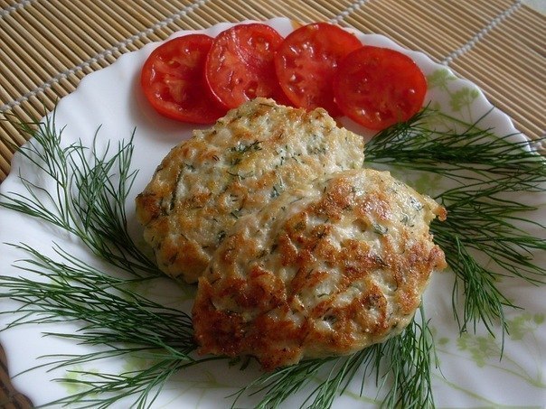 Кабачково-куриные котлетки