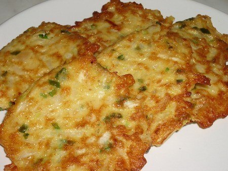 Капустные оладьи 