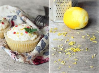 Лимонные капкейки 