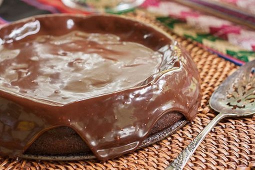 Мексиканский шоколадный торт без муки