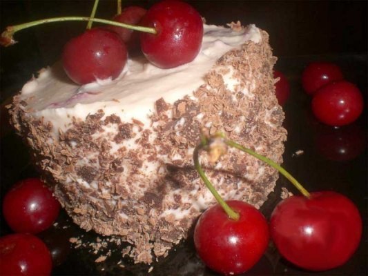 Мини тортики-мороженое "Вишенка"