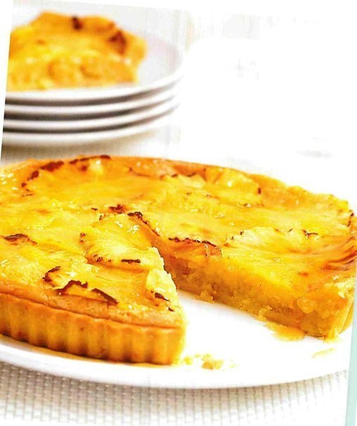 Пирог с ананасами