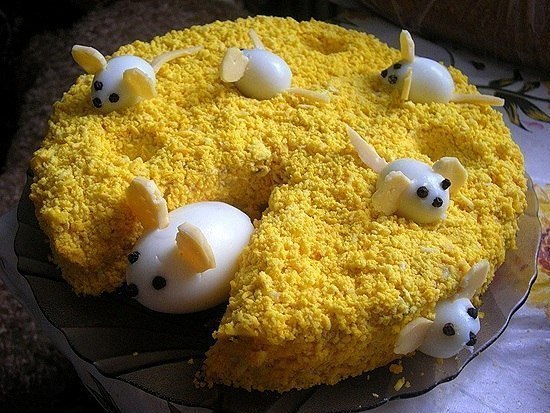 Салат Мимоза