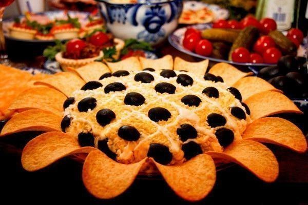 Салат Подсолнух 