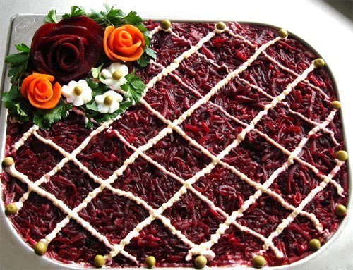 Селёдка в "норковом манто" 