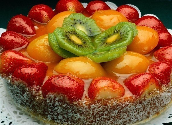 Торт &#8243;Фруктовый рай&#8243; 