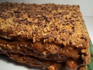 Торт со сгущенкой Сладкая фантазия