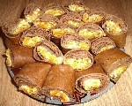 Блинчики из печени с начинкой
