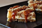 Чизкейк с хлопьями и яблоками 