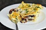 Грибная лазанья