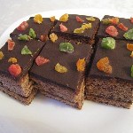Кекс шоколадный на сгущенке