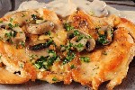 Куриное филе с грибами