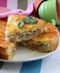Пирог с мясом и картофелем