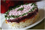 Слоеный салат 