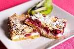 Творожно-вишнёвый пирог