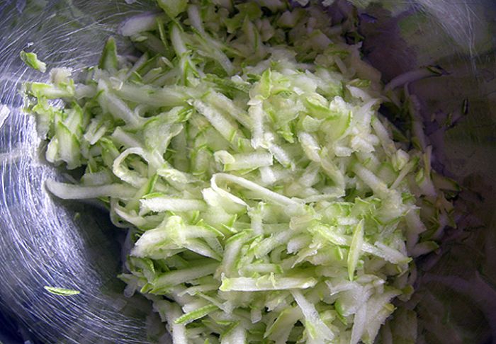 Пирог с кабачками