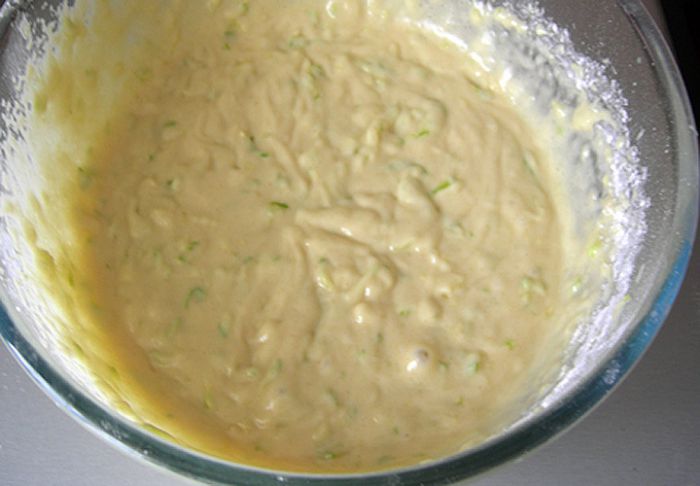 Пирог с кабачками