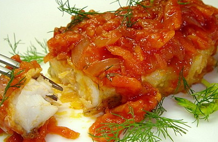 Рыба по-гречески