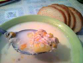 Суп с плавленными сырками